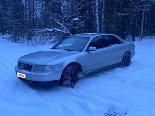 2001 Audi A8 I (D2) Рестайлинг, серый, 800000 рублей, вид 3