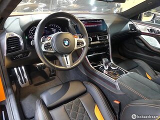 2025 BMW M8 Competition I (F91/F92/F93) Рестайлинг, оранжевый, 17513167 рублей, вид 4