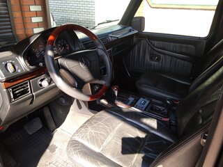 1998 Mercedes-Benz G-Класс 320 II (W463), чёрный, 1800000 рублей, вид 3