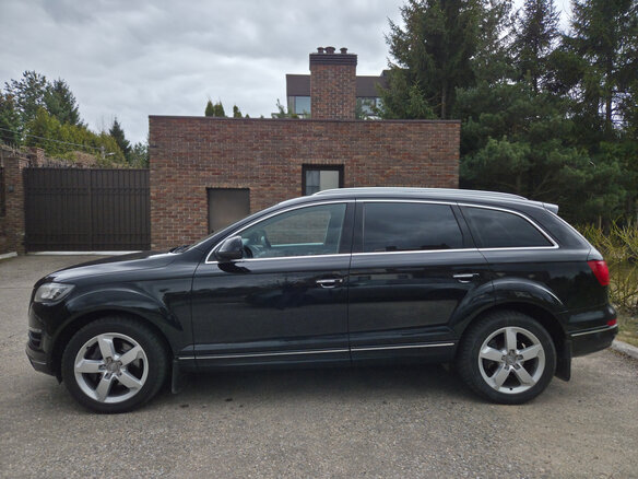 2012 Audi Q7 I (4L) Рестайлинг, чёрный, 2150000 рублей - вид 7