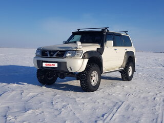 1999 Nissan Safari V (Y61), белый, 2222222 рублей, вид 1