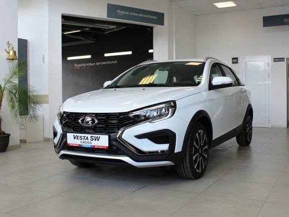 2026 Lada (ВАЗ) Vesta SW Cross I Рестайлинг (NG), белый, 2128900 рублей