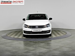 2018 Volkswagen Polo V Рестайлинг, белый, 1199000 рублей, вид 2