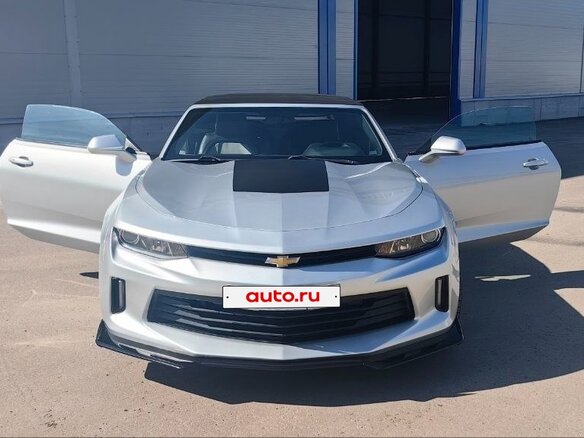 2017 Chevrolet Camaro VI, серый, 2480000 рублей - вид 11