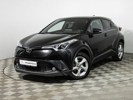 2019 Toyota C-HR I, чёрный, 1879700 рублей, вид 1