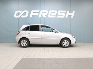 2010 Kia Rio II Рестайлинг, серебристый, 420000 рублей, вид 5