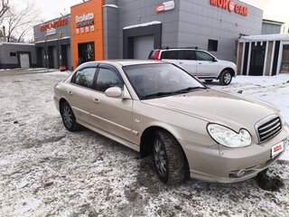 2004 Hyundai Sonata IV (EF) Рестайлинг, бежевый, 430000 рублей, вид 3