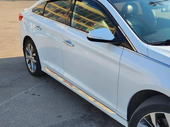 2014 Hyundai Sonata VII (LF), белый, 1750000 рублей - вид 4
