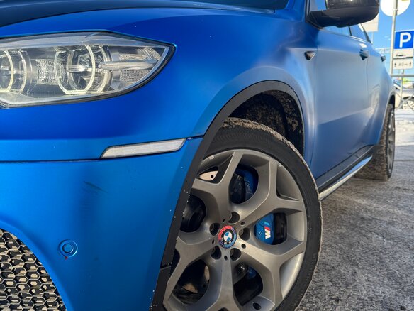2012 BMW X6 30d I (E71) Рестайлинг, синий, 2449000 рублей - вид 18