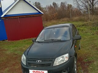 2014 Lada (ВАЗ) Granta I, чёрный, 175000 рублей, вид 2