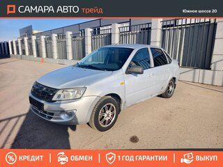 2012 Lada (ВАЗ) Granta I, серебристый, 210000 рублей, вид 1