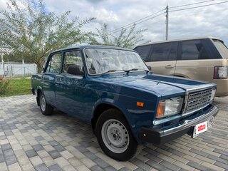 2008 Lada (ВАЗ) 2107, синий, 360000 рублей, вид 3
