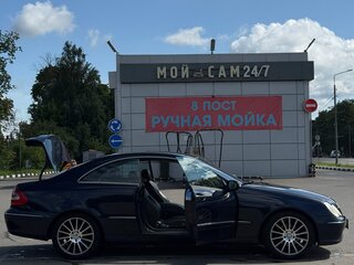 2002 Mercedes-Benz CLK-Класс 200 II (W209), серый, 650000 рублей, вид 5