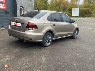 2019 Volkswagen Polo V Рестайлинг, коричневый, 1250000 рублей, вид 4