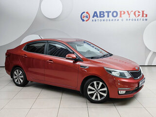 2016 Kia Rio III Рестайлинг, красный, 1099000 рублей, вид 1