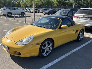 2004 Porsche Boxster I (986) Рестайлинг, жёлтый, 2650000 рублей, вид 4