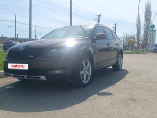 2015 Skoda Octavia Scout III (A7), коричневый, 1600000 рублей, вид 4