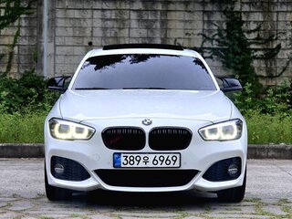 2017 BMW 1 серии 118d II (F20/F21) Рестайлинг 2, белый, 2150000 рублей, вид 3