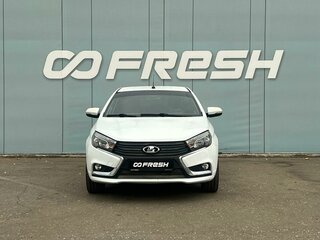 2015 Lada (ВАЗ) Vesta I, белый, 730000 рублей, вид 3