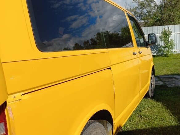 2004 Volkswagen Transporter T5, жёлтый, 1150000 рублей - вид 23
