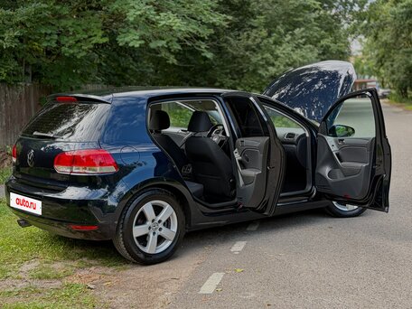2011 Volkswagen Golf VI, синий, 890000 рублей, вид 2