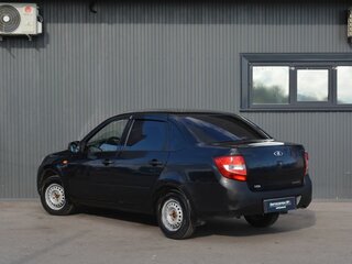 2012 Lada (ВАЗ) Granta I, чёрный, 239888 рублей, вид 4