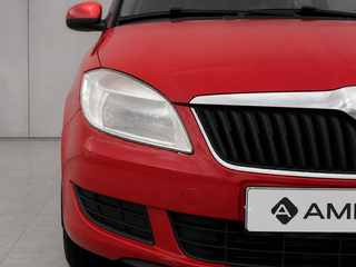 2011 Skoda Fabia II Рестайлинг, красный, 310000 рублей, вид 4