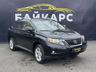 2009 Lexus RX 350 II Рестайлинг, чёрный, 1834000 рублей, вид 2