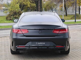 2017 Mercedes-Benz S-Класс 400 VI (W222, C217), чёрный, 6590000 рублей, вид 4