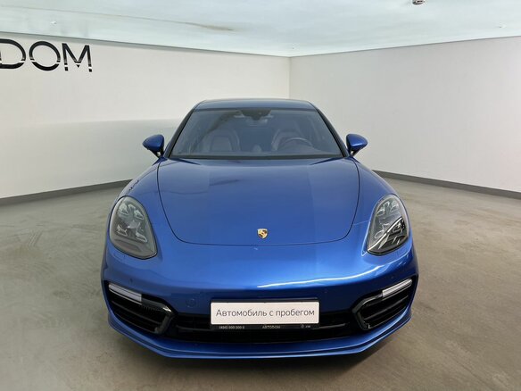 2017 Porsche Panamera 4S II, синий, 5690000 рублей - вид 3