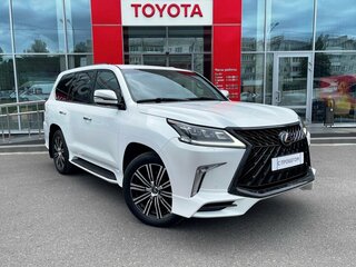 2020 Lexus LX 450d III Рестайлинг 2, белый, 9345000 рублей, вид 3