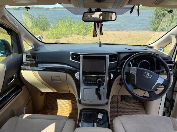2013 Toyota Alphard II, белый, 2600000 рублей - вид 15