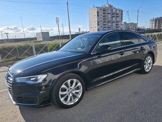 2014 Audi A6 IV (C7) Рестайлинг, чёрный, 1840000 рублей, вид 2