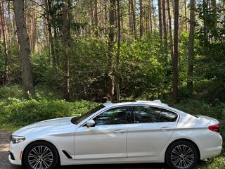 2018 BMW 5 серии 530i VII (G30/G31/G38), белый, 3200000 рублей, вид 4