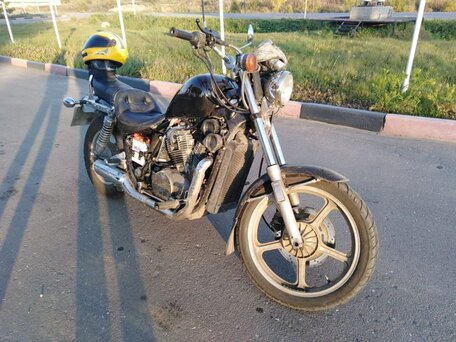 1986 Honda NV 750, чёрный, 200000 рублей, вид 1