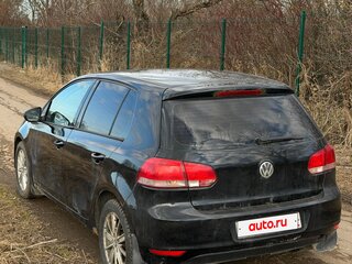 2012 Volkswagen Golf VI, чёрный, 570000 рублей, вид 4
