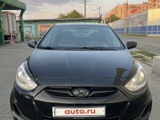 2011 Hyundai Solaris I, чёрный, 780000 рублей, вид 1