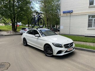 2018 Mercedes-Benz C-Класс 200 IV (W205) Рестайлинг, белый, 3500000 рублей, вид 2