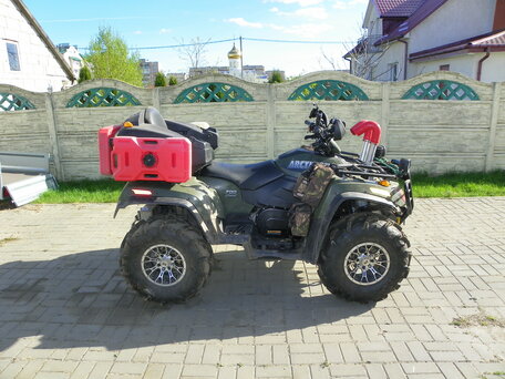 2014 Arctic Cat 700 Series, зелёный, 675427 рублей, вид 4
