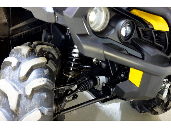 2012 BRP Can-Am Outlander 1000, жёлтый - вид 11