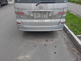 2007 Toyota Alphard I Рестайлинг, серебристый, 2510000 рублей, вид 4