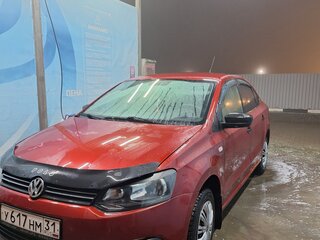 2011 Volkswagen Polo V, красный, 720000 рублей, вид 1