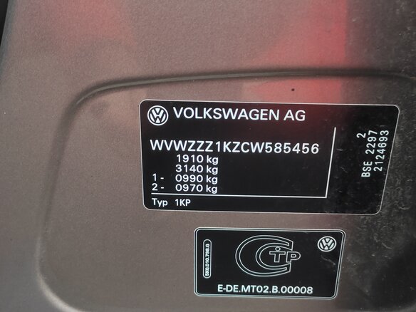 2012 Volkswagen Golf Plus II, коричневый, 699000 рублей - вид 15