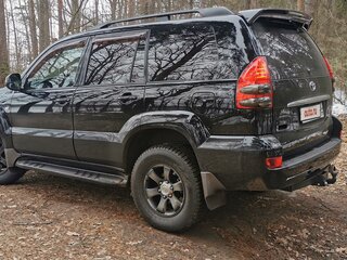 2007 Toyota Land Cruiser Prado 5-speed 120 Series Рестайлинг, чёрный, 2350000 рублей, вид 1