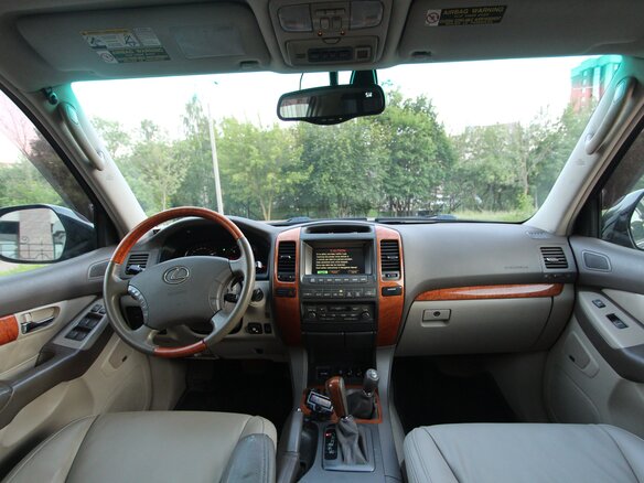2003 Lexus GX 470 I, чёрный, 1800000 рублей - вид 16