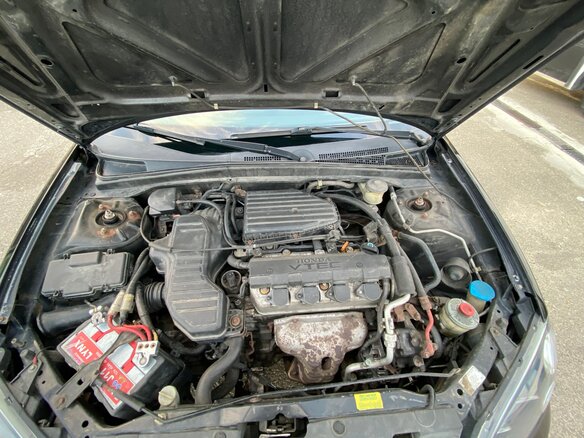 2003 Honda Civic VII, чёрный, 500000 рублей - вид 9