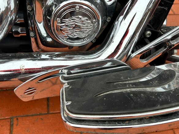 2015 Harley-Davidson Heritage, пурпурный, 1250000 рублей - вид 9
