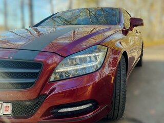 2012 Mercedes-Benz CLS 350 II (C218), красный, 1800000 рублей, вид 1
