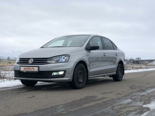 2019 Volkswagen Polo V Рестайлинг, серый, 1300000 рублей, вид 1