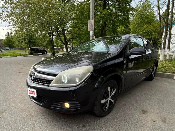 2008 Opel Astra GTC H Рестайлинг, чёрный, 610000 рублей